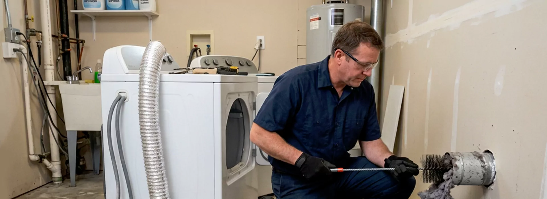 Clogged Dryer Vent Repair in Howell, New Jersey
