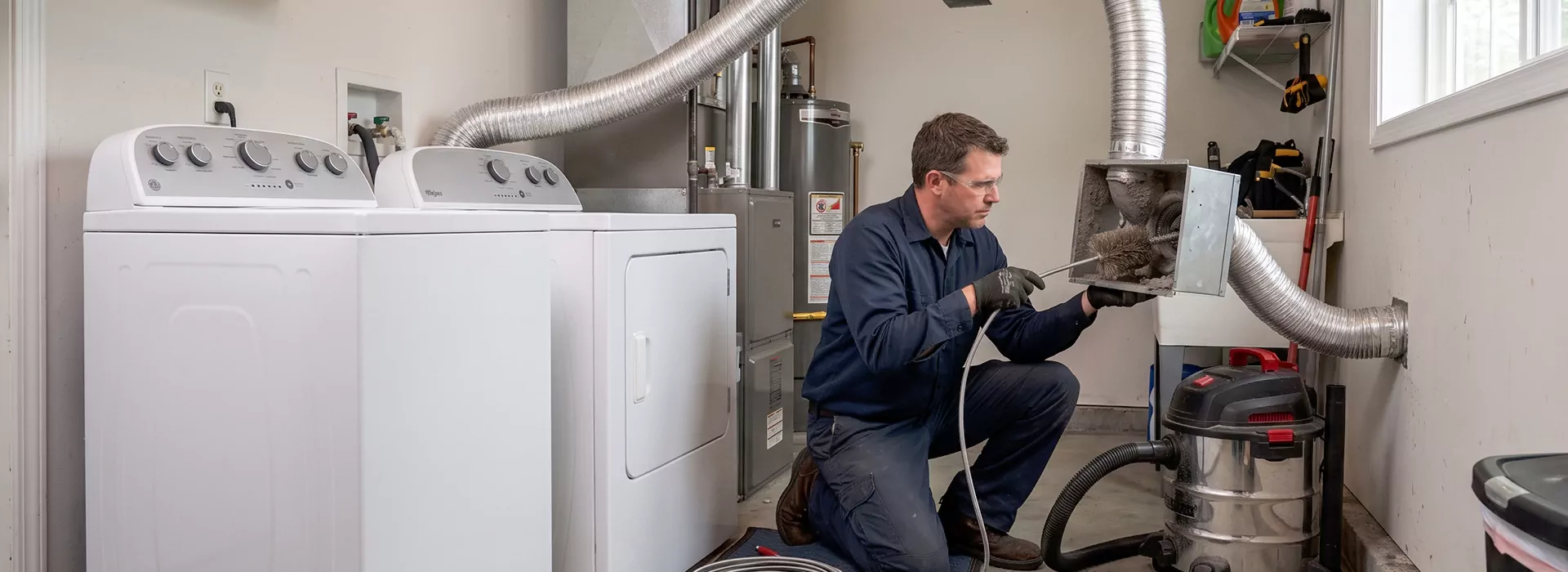 Dryer Vent Booster Fan Cleaning Howell, NJ