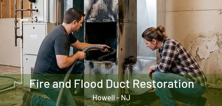 Fire and Flood Duct Restoration Howell - NJ