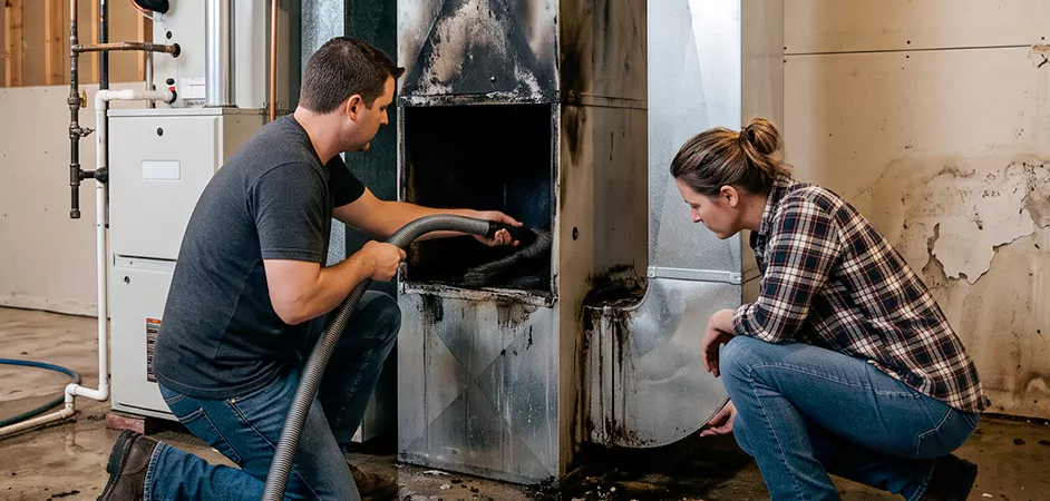 Fire and Flood Duct Restoration in Howell, NJ